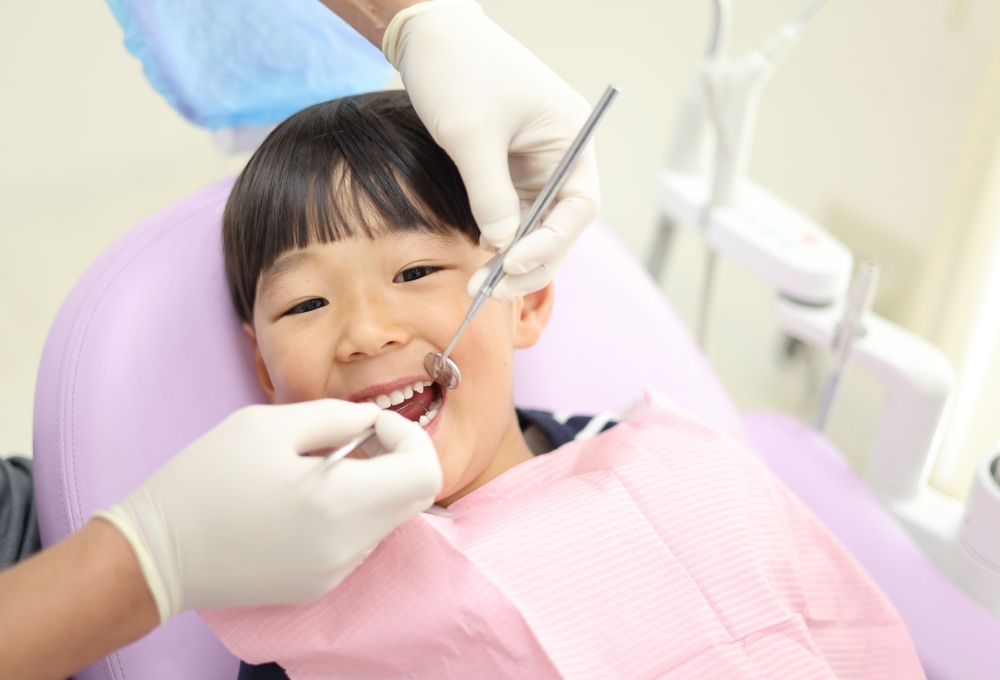 小さいうちからの通院が大切です